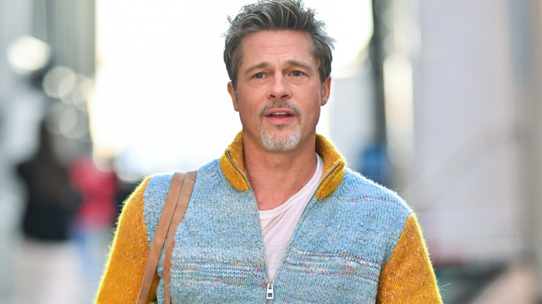 Brad Pitt marchant