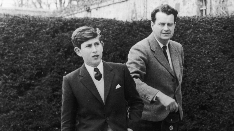 Le roi Charles à l'école de Gordonstoun