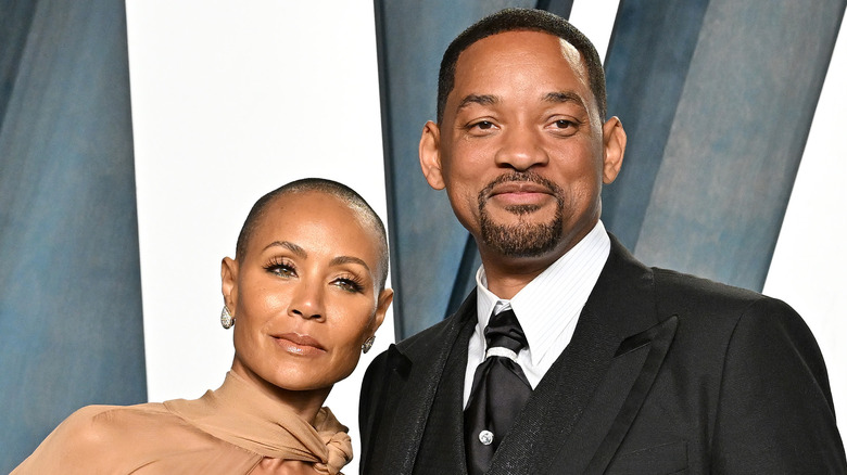 Will et Jada Pinkett Smith posant