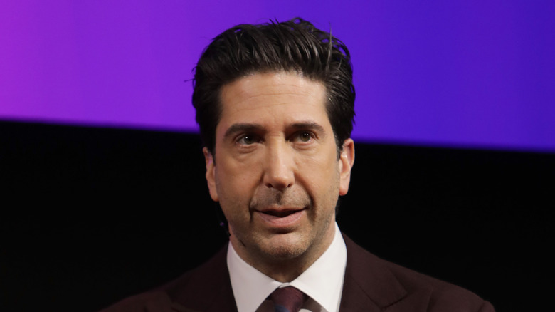 David Schwimmer porte un costume