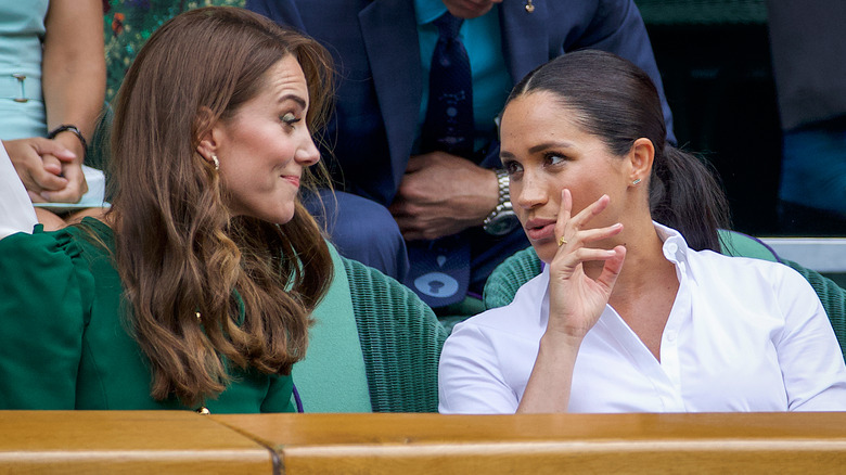 Kate Middleton et Meghan Markle s'expriment