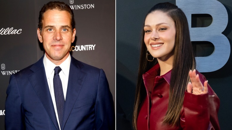 Hunter Biden et Nicola Peltz sur un tapis rouge