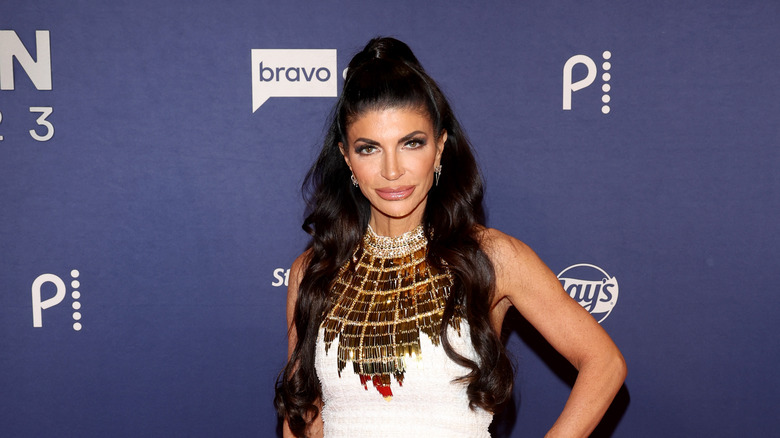 Teresa Giudice pose à BravoCon 2023