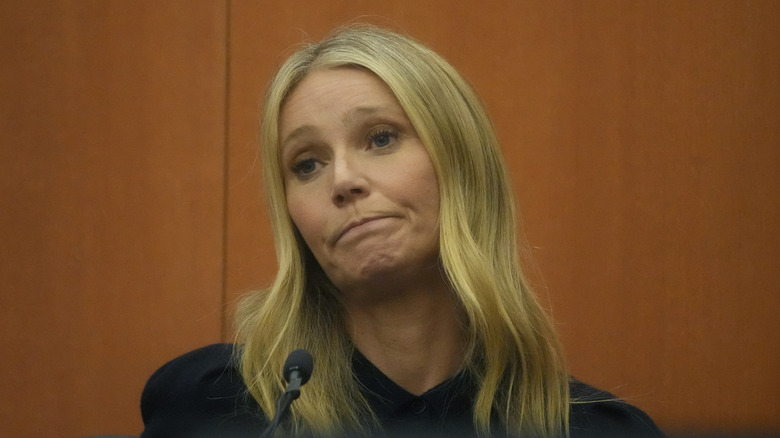 Gwnyeth Paltrow lors de son procès en Utah