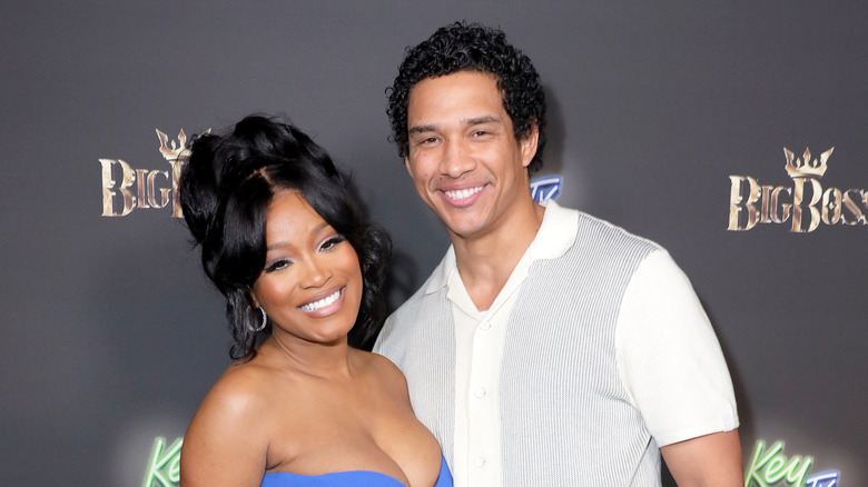 Keke Palmer et Darius Jackson souriants