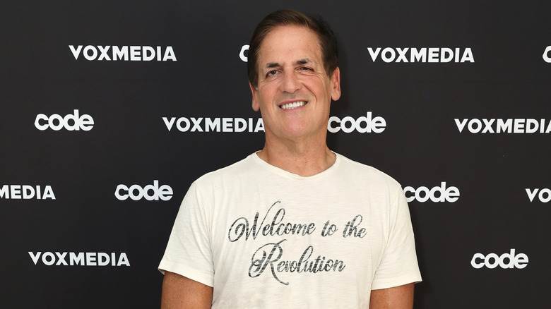 Chemise blanche Mark Cuban