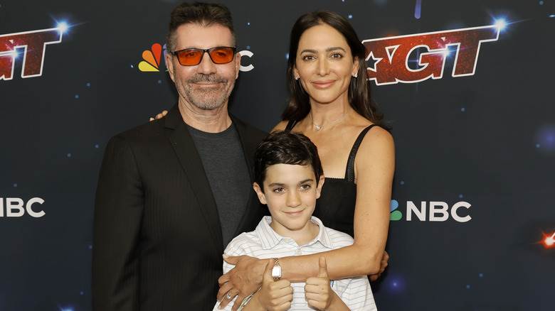 Simon Eric Cowell en famille