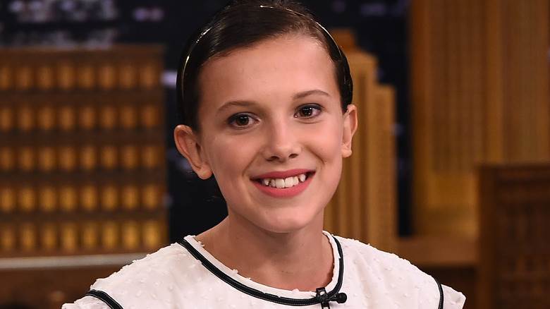 Millie Bobby Brown souriante en 2016