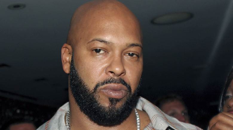 Suge Knight posant