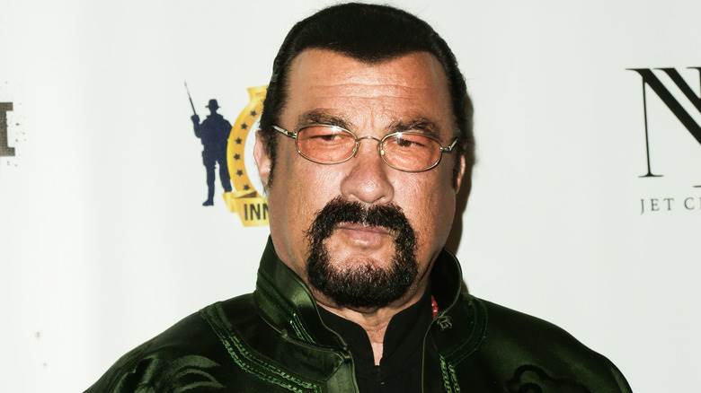 Steven Seagal sur le tapis rouge