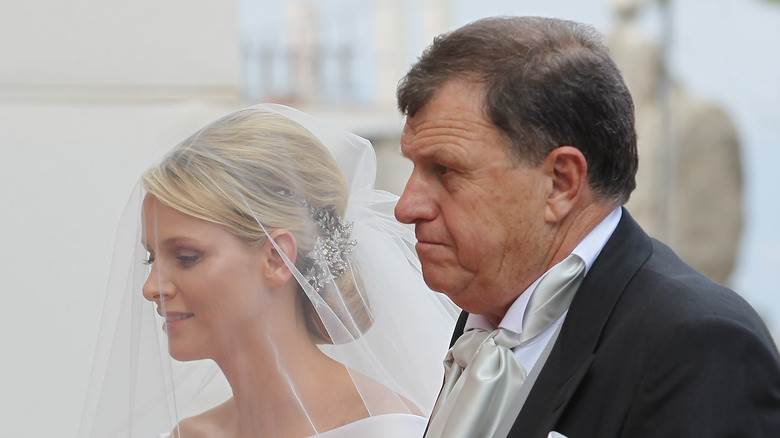 Jour du mariage de Michael Wittstock, père de la princesse Charlene