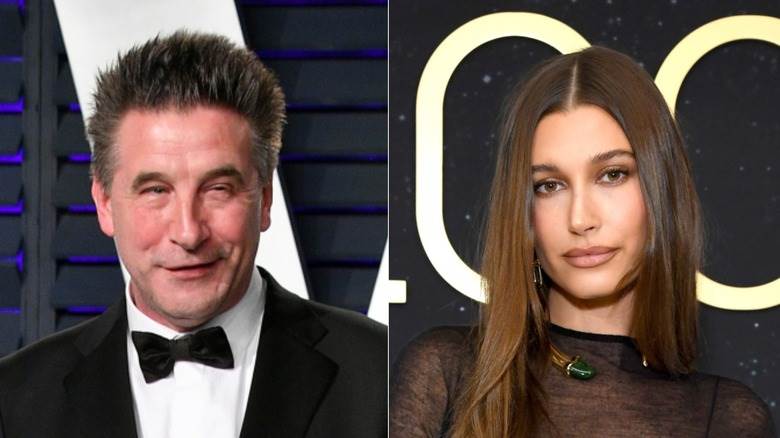 Billy Baldwin, à gauche et Hailey Baldwin, à droite