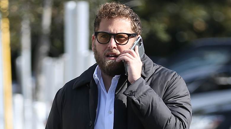 Jonah Hill au téléphone