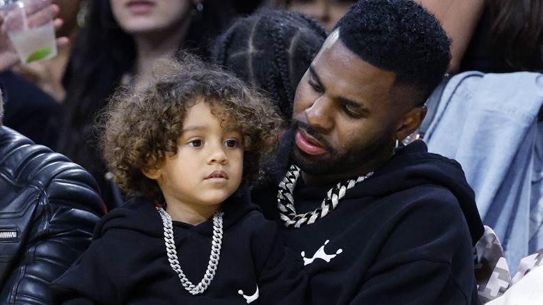 Jason Derulo et son fils 