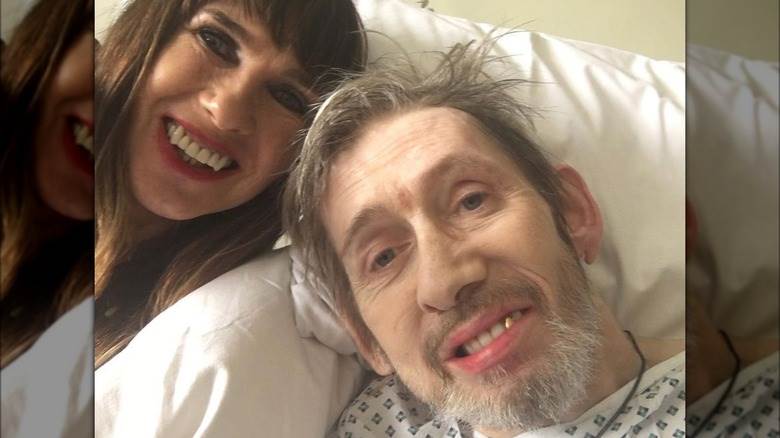 Victoria Mary Clarke et Shane MacGowan en selfie