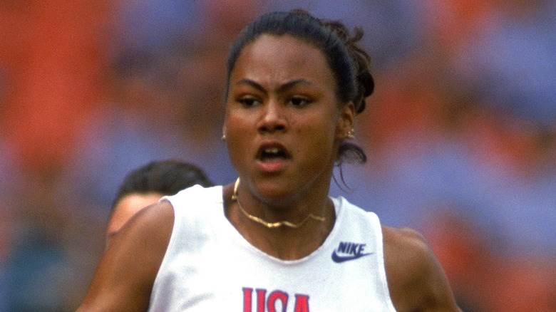 Marion Jones en marche