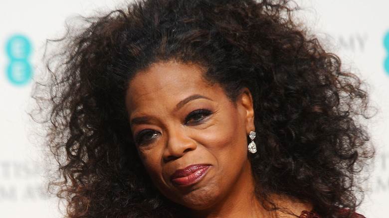 Oprah Winfrey sur le tapis rouge