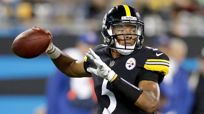 Uniforme des Steelers de Pittsburgh de Joshua Dobbs