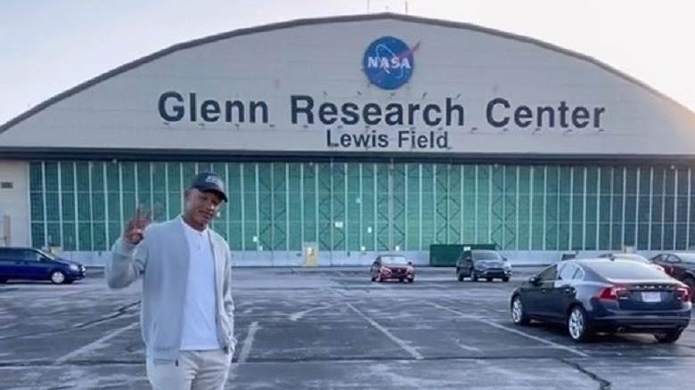 Joshua Dobbs au Glenn Research Center de la NASA