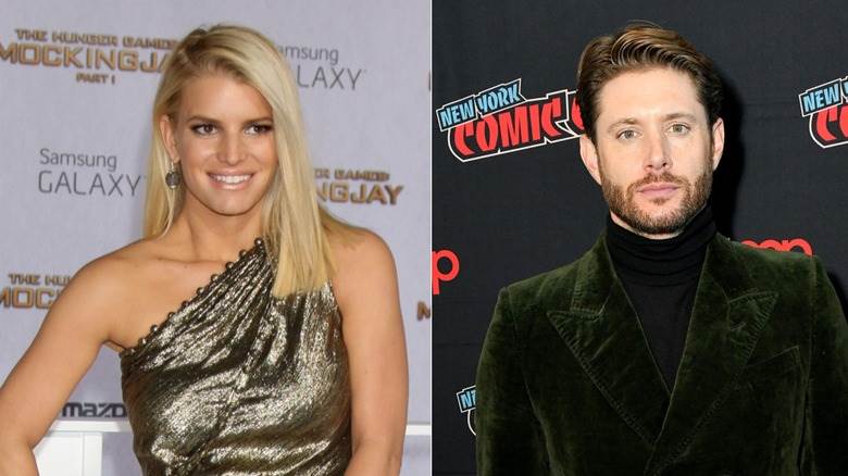 Image partagée de Jessica Simpson et Jensen Ackles posant