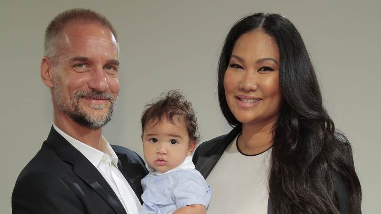 Tim Leissner Kimora Lee Simmons et bébé Wolfe