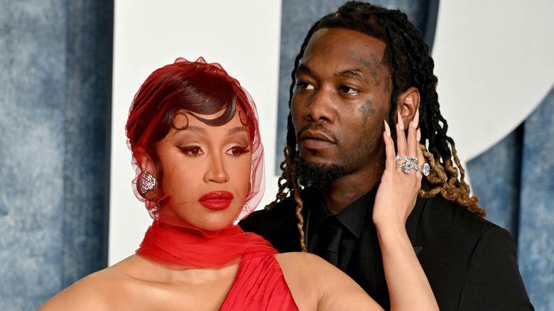 Cardi B et Offset en tenue de soirée