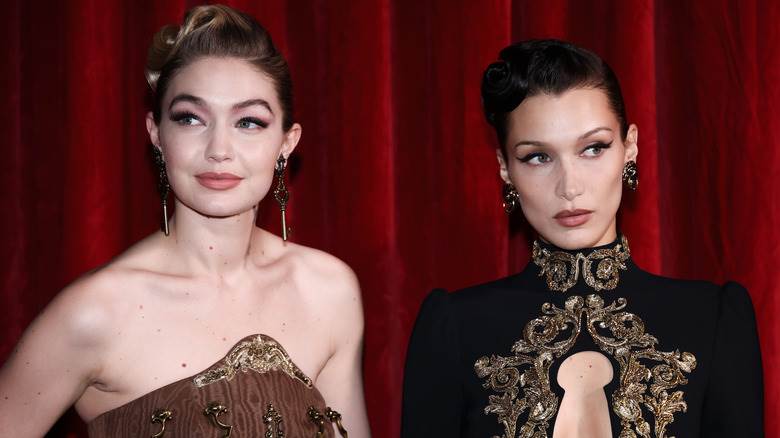 Gigi et Bella Hadid glamour