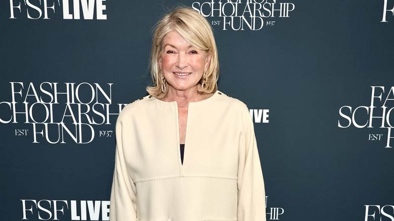 Martha Stewart souriante