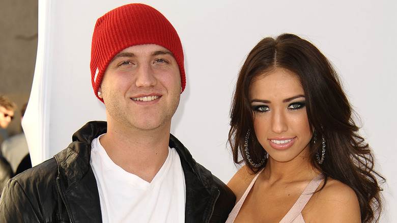 Bre Tiesi et Nick Hogan, posant ensemble