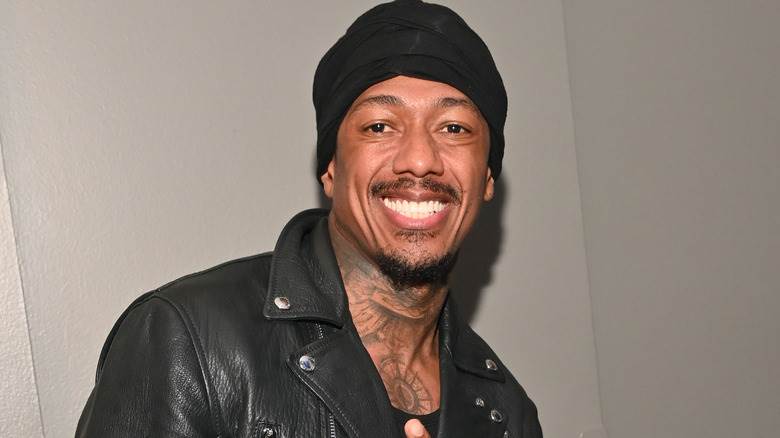 Nick Cannon, souriant