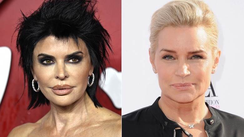 Lisa Rinna, à gauche, et Yolanda Hadid, à droite