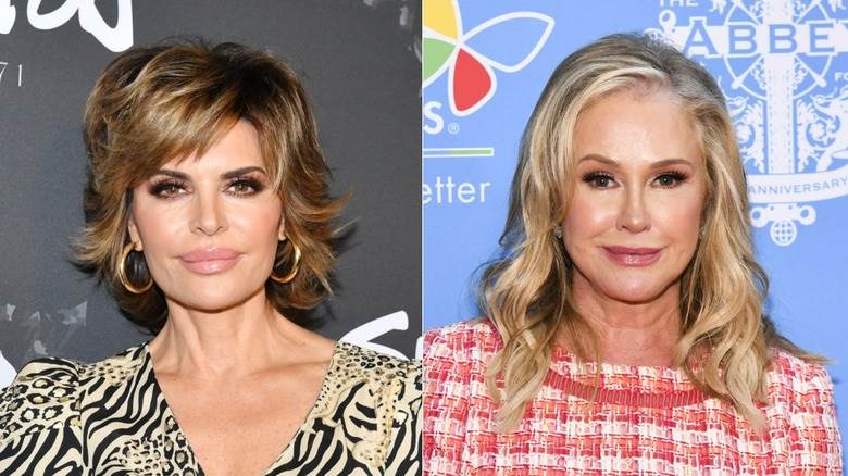 Lisa Rinna, à gauche, et Kathy Hilton, à droite