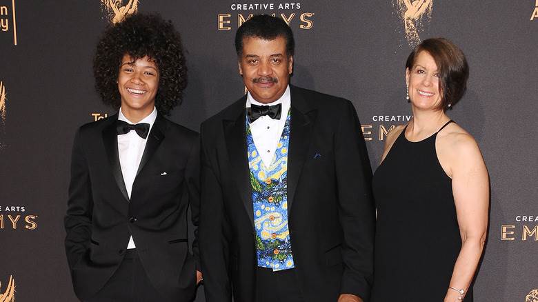 Neil DeGrasse Tyson et sa famille