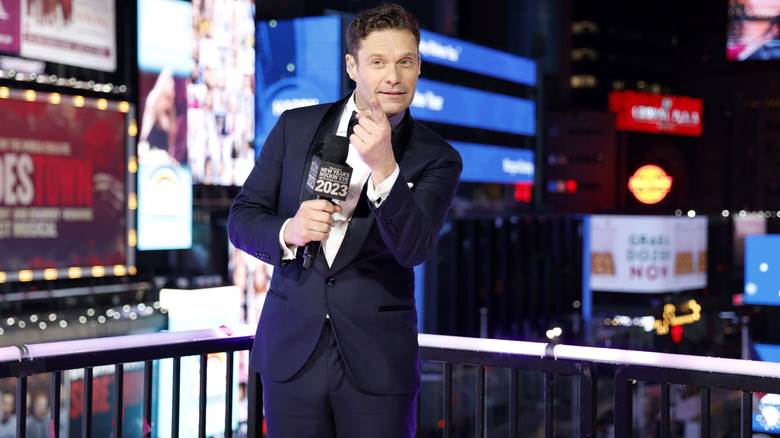 Ryan Seacrest le soir du Nouvel An