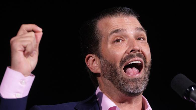 Donald Trump Jr. ouvre la bouche