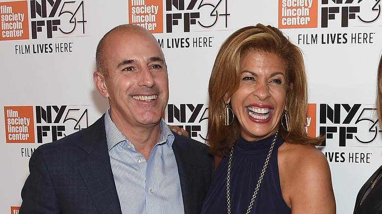 Matt Lauer et Hoda Kotb