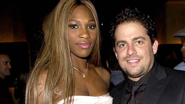 Serena Williams et Brett Ratner souriant ensemble