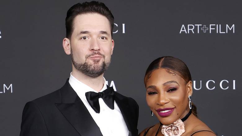 Alexis Ohanian et Serena Williams posent ensemble