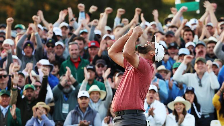 Jon Rahm en fête