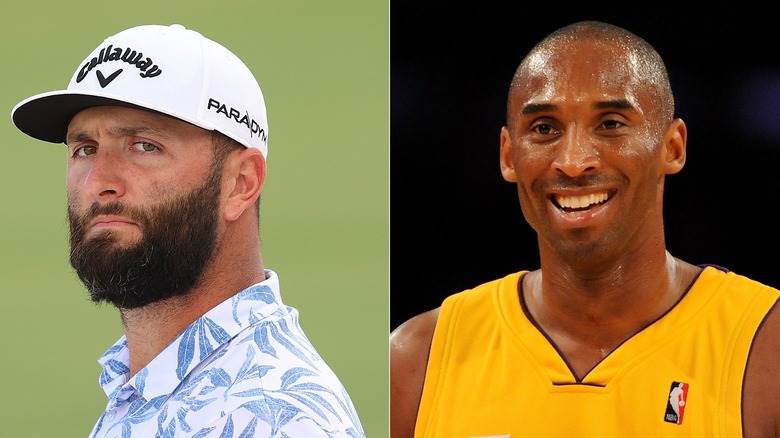 Jon Rahm et Kobe Bryant