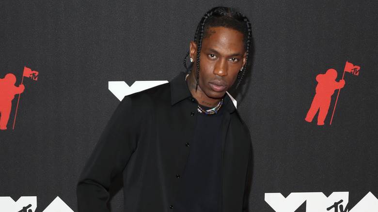 Travis Scott lors d'un événement