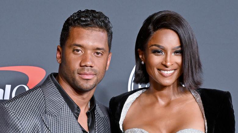 Ciara et Russell Wilson souriants