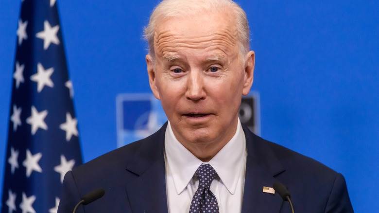 Joe Biden prononçant un discours