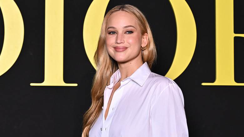 Jennifer Lawrence à l'événement Dior