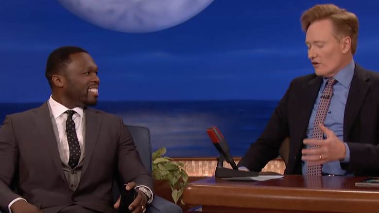 50 Cent et Conan O'Brien parlent