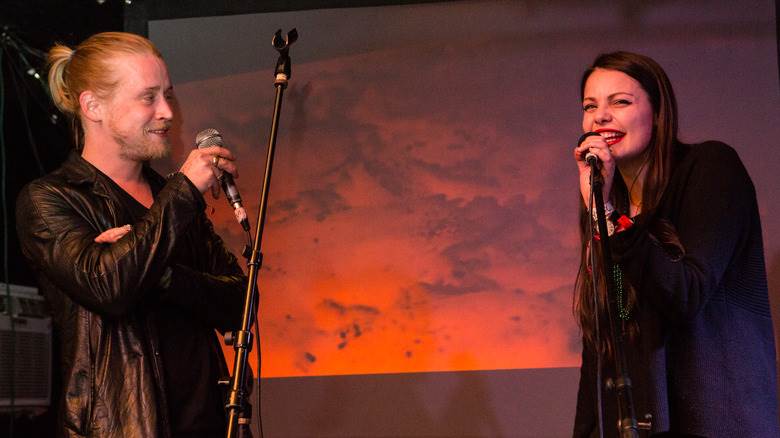 Macaulay Culkin avec Jordan Lane Price