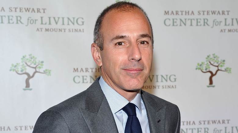 Matt Lauer Martha Stewart tapis rouge 