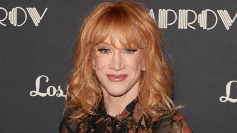 Kathy Griffin sur le tapis rouge