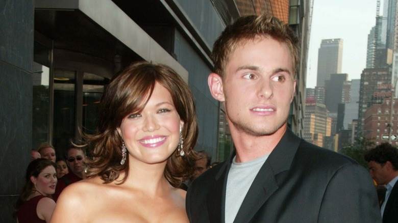 Mandy Moore et Andy Roddick souriants