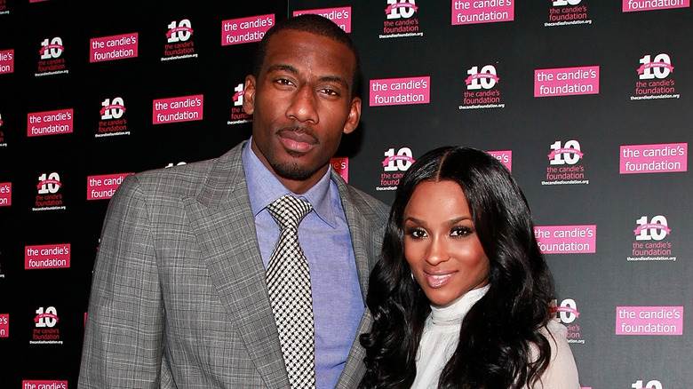 Ciara et Amar'e Stoudemire souriantes